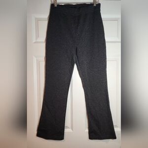 Veranesi Stretchy Dark Gray Pull On Bootcut Pants Size 8